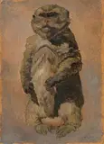Ludwig Heinrich Jungnickel, Sitting monkey