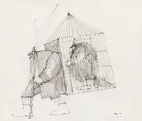 Paul Flora, In the cage