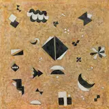 Hildegard Joos, Untitled, oil on canvas; framed