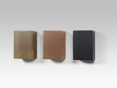 Herbert Hamák, Work group (D376N, D369N, D373N), 1999, acrylic resin, pigment cast on canvas
