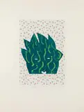 Kiki Kogelnik, Vegetarian head (from the series 1234567)
