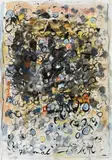 Untitled by Hans Staudacher, 1978, mixed media on paper; unframed, sold Mar 2020