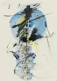 Untitled by Hans Staudacher, 1994, mixed media on paper; framed, sold Mar 2020