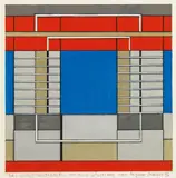 Brigitta Malche, Untitled, 1977, mixed media on paper; framed