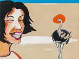 Berenice Darrer, Zauber des Anfangs, 2003, oil on canvas; unframed