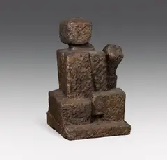Great sphinx by Josef Pillhofer, 1951, bronze, patinated, sold Mar 2020