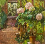 Carl Moll, Venice - "Im Garten