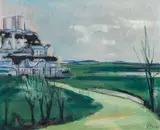 Joseph Floch, The street to Turenne, 1939, oil on canvas