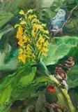 Carl Fahringer, Bird with ginger blossom
