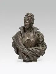 Johann Benk, Bust of Marie countess Hoyos, 1888, bronze