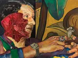 Marc Adrian, Portrait Carl Laszlo II, 1971, Acrylic on canvas; unframed