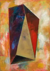 ONA B., Untitled, 1987, oil on canvas; framed