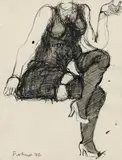 Adolf Frohner, Seated figure