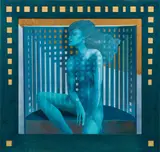 Leherb, The coronation, c. 1990, oil on canvas; framed