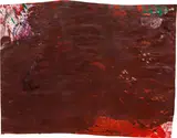 Hermann Nitsch, Untitled, 2011, mixed media on paper; framed