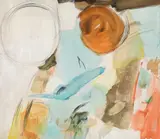 Wolfgang Hollegha, Composition with two circles III