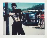 Y.S.L. Fashion in Ramutuelle Camping by Helmut Newton, 1979, polaroid; framed, offered Dec 2019