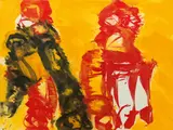 Josef Mikl, Conversation (2 figures)