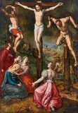 Michiel Coxcie, Crucifixion, c. 1570/80, oil on panel, parqueted, unframed