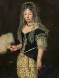 Pier Francesco Cittadini, Portrait of a lady, oil on canvas