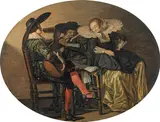 Dirck Hals, Music lesson, c. 1630, oil on panel