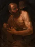 Luca Giordano, Matthew the Evangelist, oil on canvas