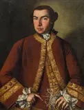 Bernhard Gottlieb Friedrich, Portrait of Johannes Paul von Weissenberg, 1762, oil on canvas
