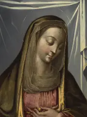 Scipione Pulzone, Madonna, oil on copper