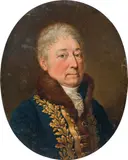 Friedrich Gottlieb Johann Lieder, Portrait of Franz Joseph Windischgrätz (1752-1828), oil on copper