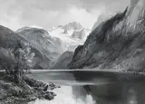 Edward Theodore Compton, Gosausee with Hoher Dachstein