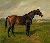 Karl Volkers, Landgraf v. Louviers a. d. Ladora, 1927, oil on canvas