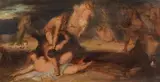 Hans Makart, The battle of Laphits and Centaurs, oil on canvas