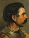 Hans Canon, Portrait of a knight in armour, oil on canvas