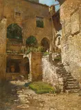 Robert Russ, Passauerhof in Stein at the Danube