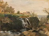 Emil Jakob Schindler, Mill in Valle di Breno near Ragusa