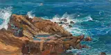 Karl Mediz, Adriatic Sea near Duino