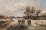 Emil Barbarini, Day in winter