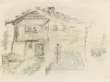 Alfred Kubin, Old house in Zell