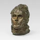 Egon Schiele, Self portrait, 1980, bronze