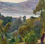 Carl Moll, In der Bucht von Villefranche, Riviera