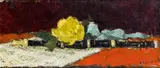Dietz Edzard, Flagelot et rose jaune
