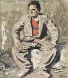 Alfons Walde, Portrait of Gustinus Ambrosi