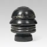 Renato Bertelli, Profilo continuo (head of Mussolini), 1933, terracotta, black patinated