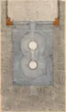 Walter Pichler, Haus für zwei Tröge, Grundriß