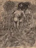 Arik Brauer, Adam and Eve