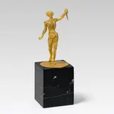 Trajano Joven by Salvador Dalí, 1973, solid gold with a black marble base and a wooden case, sold Jun 2019