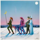 Josef Bramer, Der falsche Mond, 1982, mixed media on cardboard; framed