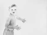 Ramona Schnekenburger, Boy in Bathing Trunks, 2012, oil on canvas; unframed