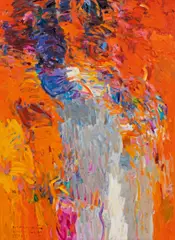 Malva (Omar Hamdi) Malva, Untitled, 1990/91, oil on canvas; framed
