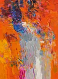Malva (Omar Hamdi) Malva, Untitled, 1990/91, oil on canvas; framed